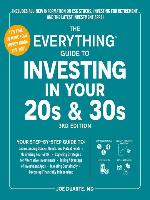 Title details for The Everything Guide to Investing in Your 20s & 30s by Joe Duarte - Available